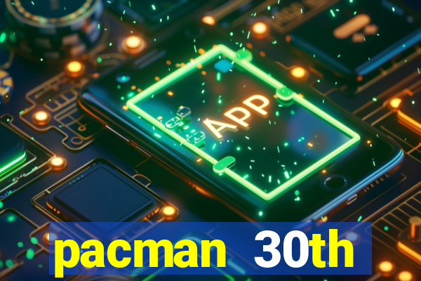 pacman 30th anniversary sonic